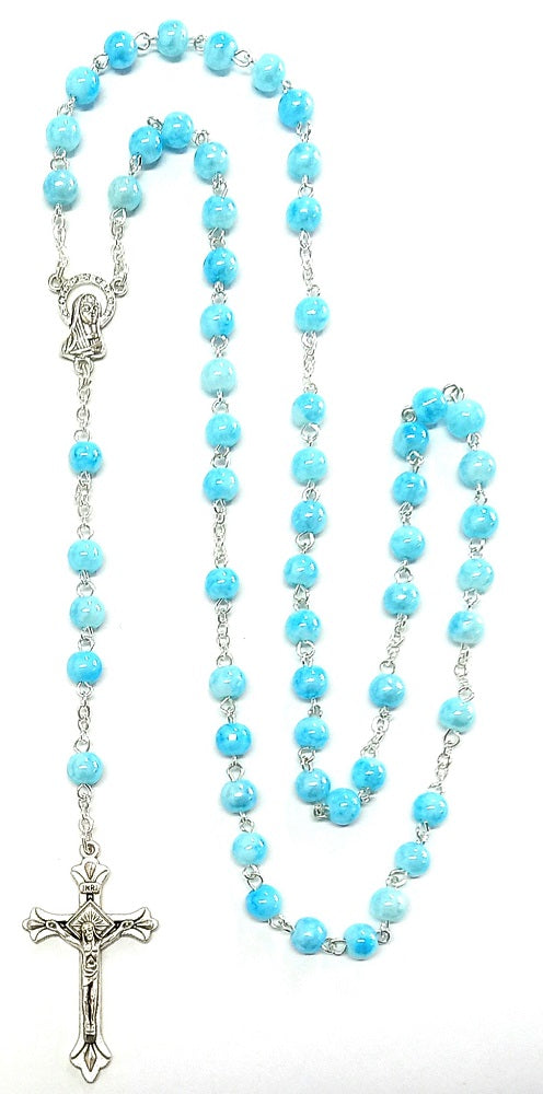 Rosary Turquoise Beads – Magdala Gift Shop