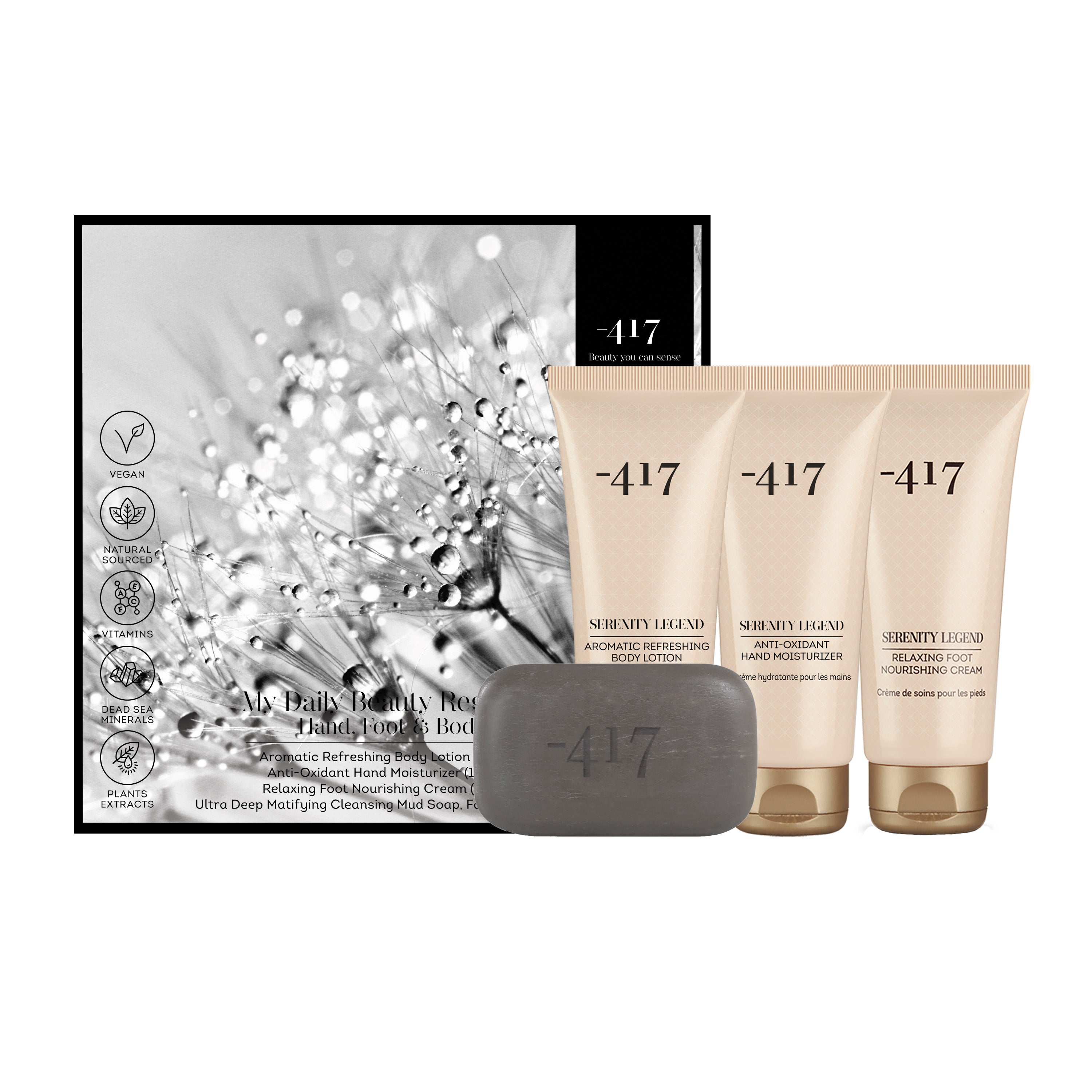 417 Serenity Legend Total Pamper Kit – Set of 4 – Magdala Gift Shop