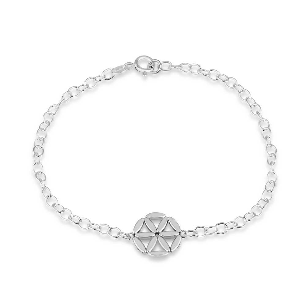 Sterling Silver Roselette hotsell Bracelet