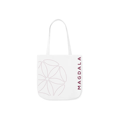 Tote Bag - Canvas Magdala Design - Colored Strap