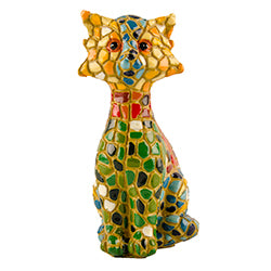 Mosaic Cat Ornament