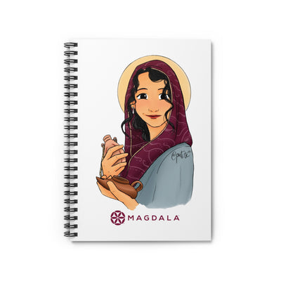 Mary Magdalene by Pati.Te – Spiral Notebook - Ruled Line