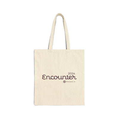 Encounter Pati Te Cotton Canvas Tote Bag