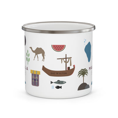 Galilee – Enamel Camping Mug