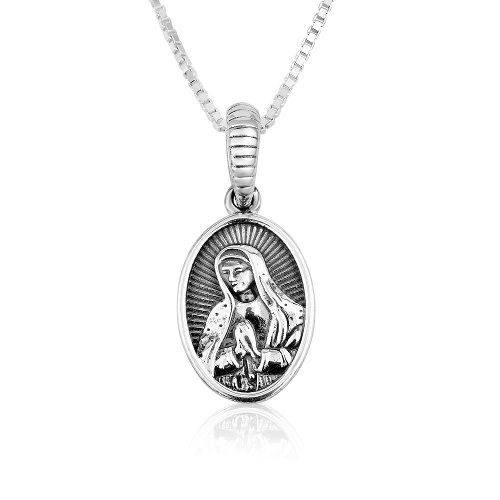 Pendant - Virgin Mary Sterling Silver