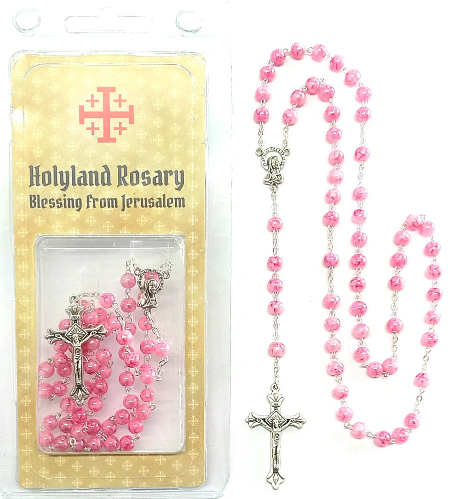 Rosary Pink Beads