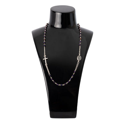 Rosary Mini Purple Beads