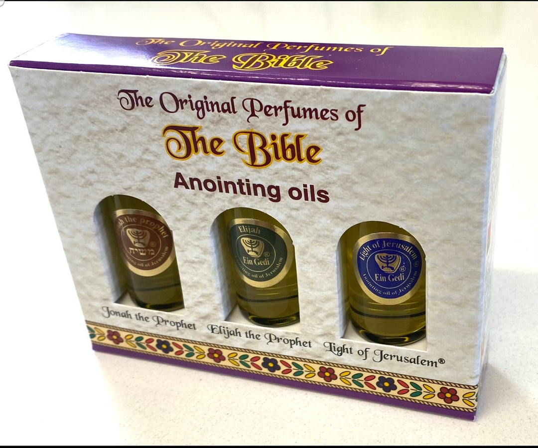 Ein Gedi Olio Per Unzione 30 Ml - Profumo Biblico Di Cannella Da Gerusalemme, Per Preghiera E Protezione