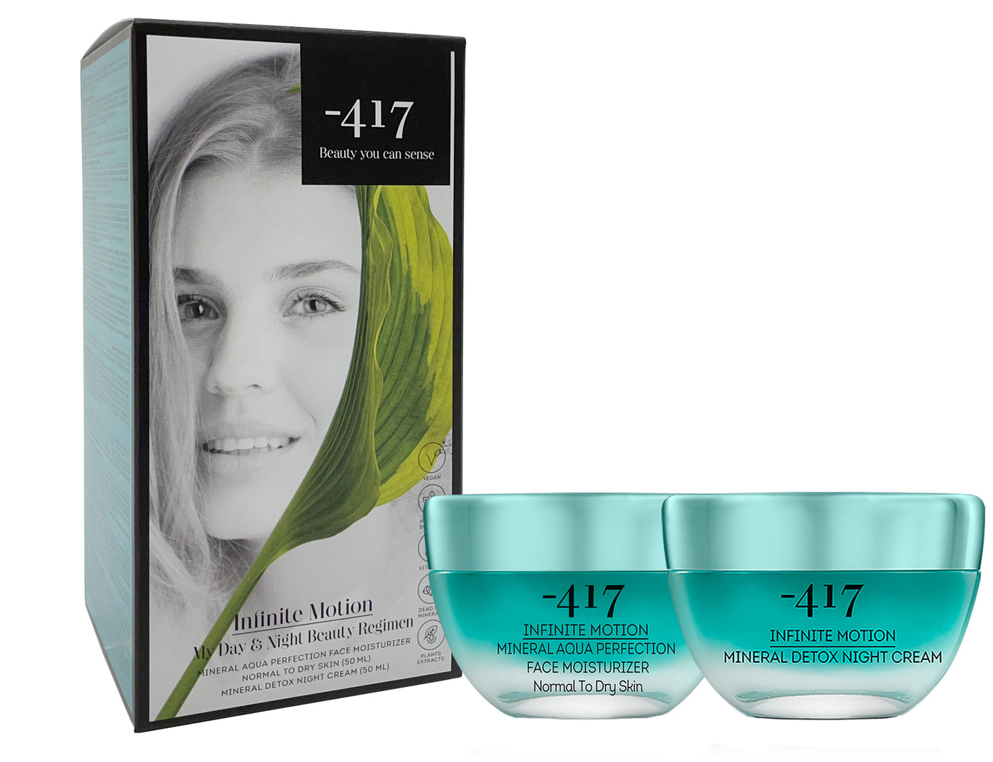 -417 Infinite Motion – My Day and Night Beauty Regimen - Set of 2