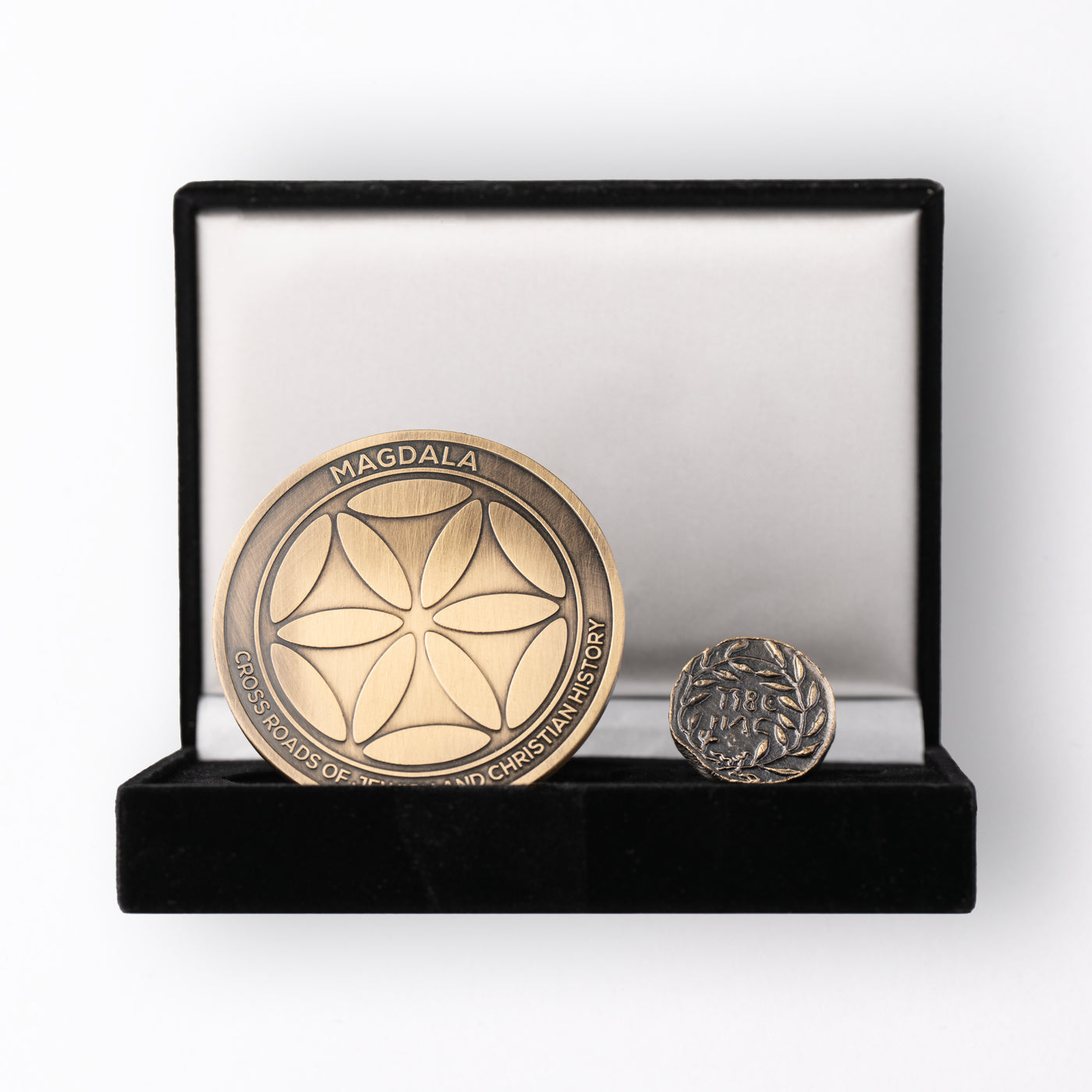 Magdala Commemorative Two Coin Set