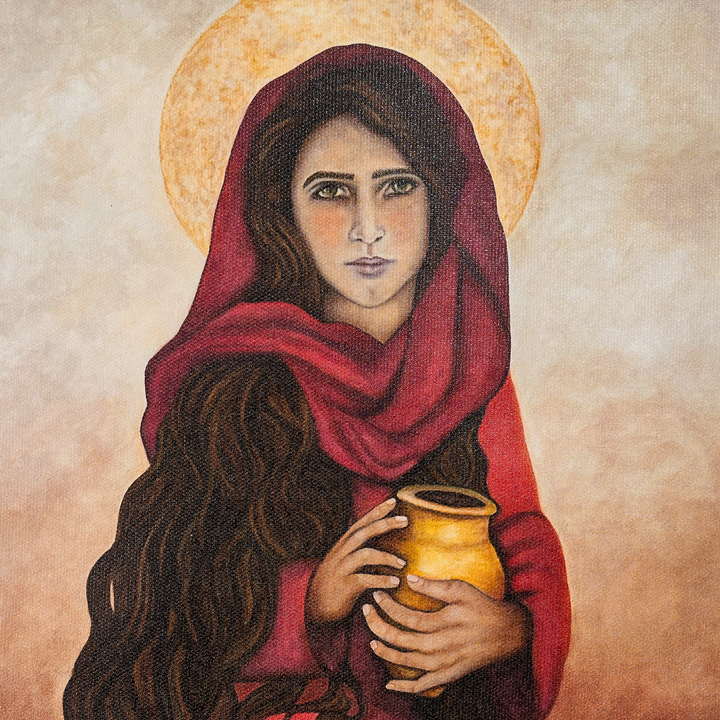 mary magdalene red dress July 22 + Saint Mary Magdalene